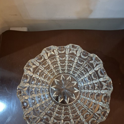 Vintage crystal fruit bowl salad bowl like new