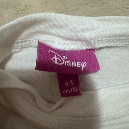 Disney girls set with Minnie Mouse dress and shirt used, 4-5 yrs, stains