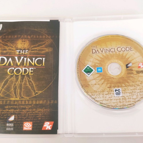 The DaVinci Code PC Game like new, action RPG