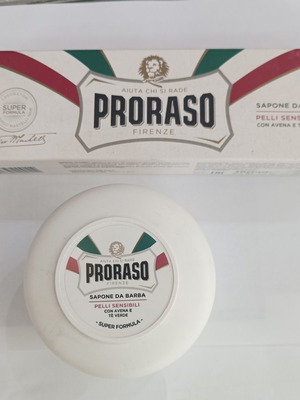Proraso σετ κρέμες ξυρίσματος για ευαίσθητες επιδερμίδες καινούργιο