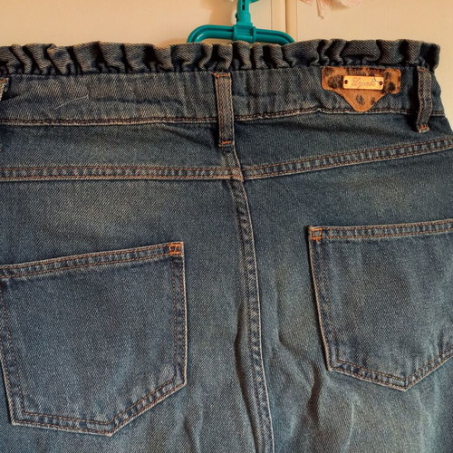 Lynne denim baggy high-waisted jeans new, size 38, blue