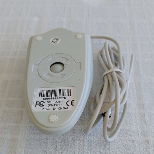 Wired PS/2 Mouse new vintage with ball