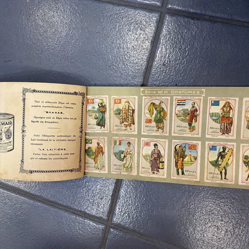 Nestle's Album used, complete 1920s edition