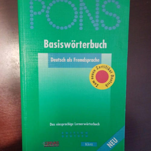 PONS dictionaries used, German-Greek and Greek-German, pack of two