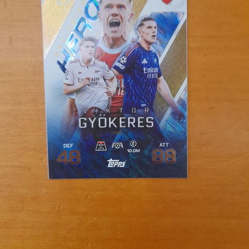 Topps Match Ataxx Card Victor Gyokeres New