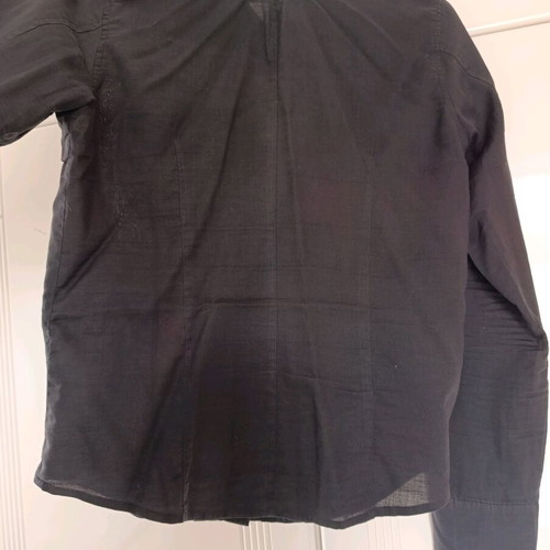 Black women's cotton shirt Small used