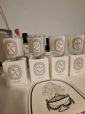 Diptyque Set of 4 Scented Candles New