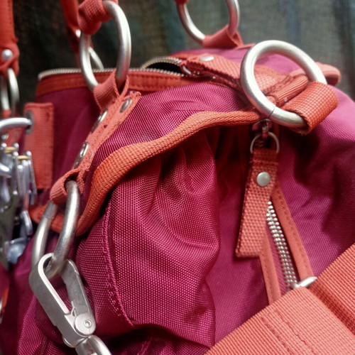 Bag Atelle handbag by George, Gina and Lucy, red and orange nylon