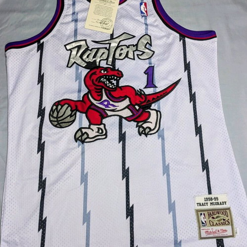 Mitchell & Ness Tracy McGrady Toronto Raptors Hardwood Classics Jersey brand new