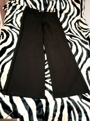 Bershka black pants size 34 like new