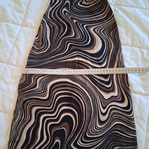 Backless cotton dress like new, summer, black and beige