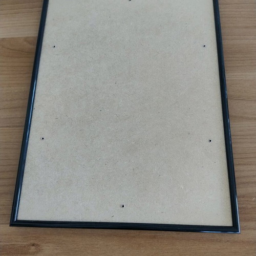 Plastic frame large used without front protector 30x40