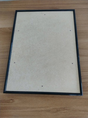 Plastic frame large used without front protector 30x40