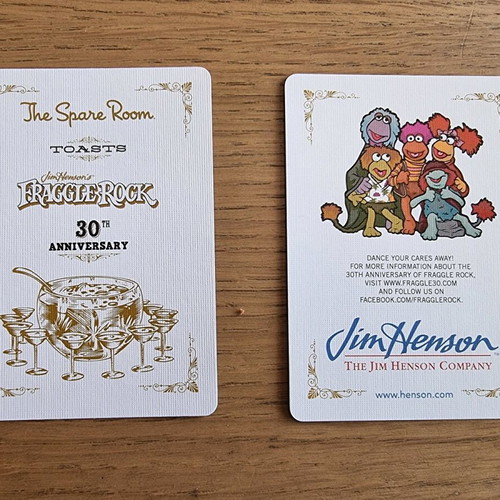 Fraggle Rock 30th Anniversary playing cards like new