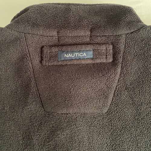Nautica men's fleece sweatshirt used, black, size XL