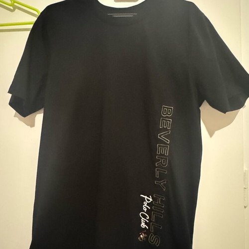 Polo men's t-shirt black size L like new