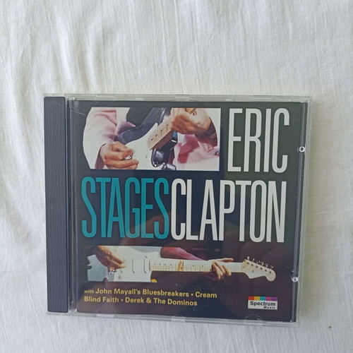 Eric Clapton Stages CD new, rock