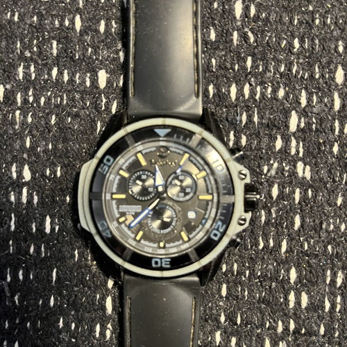 Timberland Franconia Chrono men's watch like new, black and gray