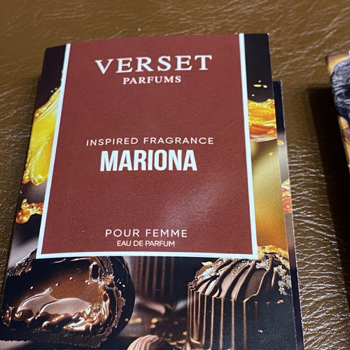 Verset Parfums tester set of 3 Eau de Parfum samples new