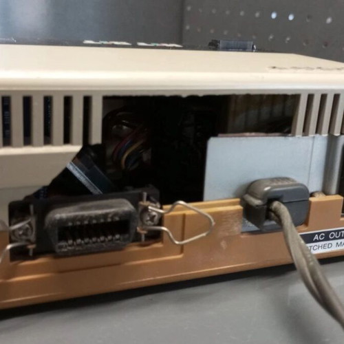 Sony Hit Bit HB 75 MSX Home Computer used with Hudson Soft Mahjong Cassette