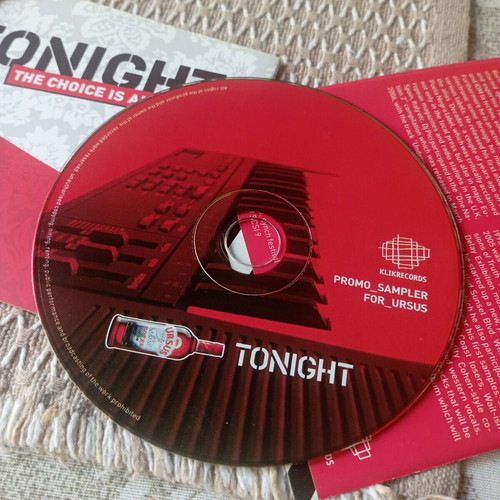 Tonight Promo Sampler CD by Christos Demertzis like new, electronic