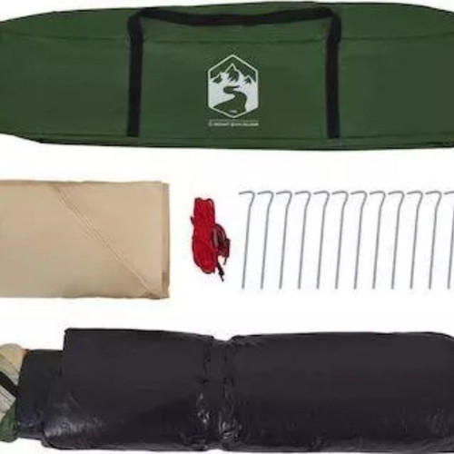 VidaXL Automatic Igloo Camping Tent Green for 4 People 326x260x175cm