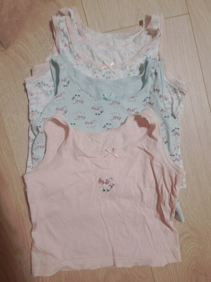 Kids Cotton Tank Tops Unicorn set of 4 used, size 4-5