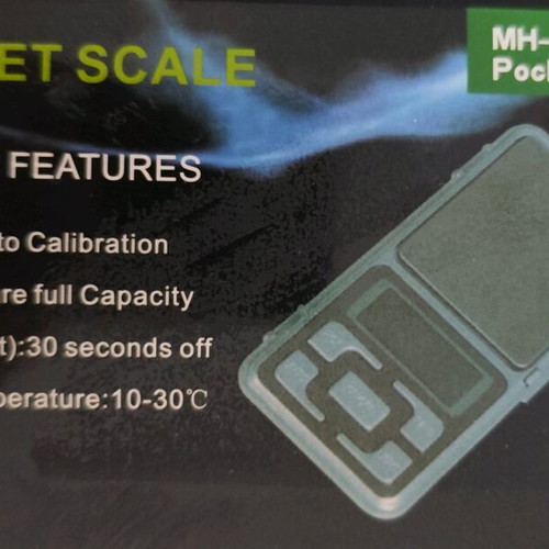 Digital pocket precision scale 500g 0.01g brand new