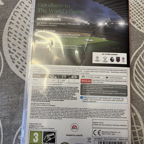 EA Sports FC 24 game like new