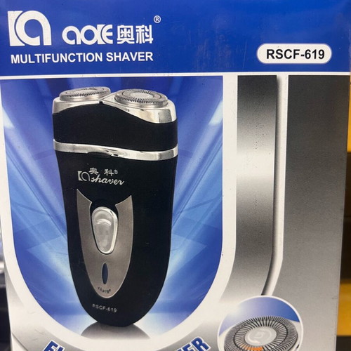AOKE RSCF-619 electric shaver new with dual floating heads
