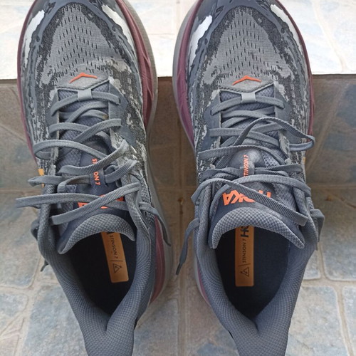 Hoka Stinson 7 Trail Running Shoes like new, size 45