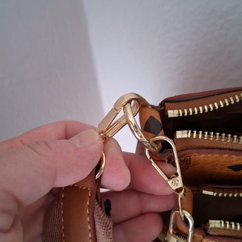 Crossbody bags beige set of 2 with wallet like new