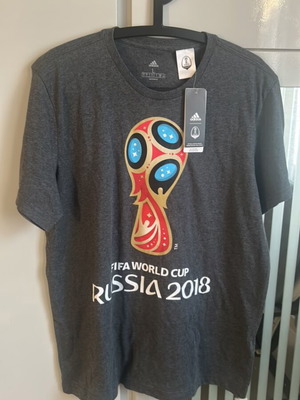 Fifa World Cup 2018 Russia Adidas T-shirt new, large size