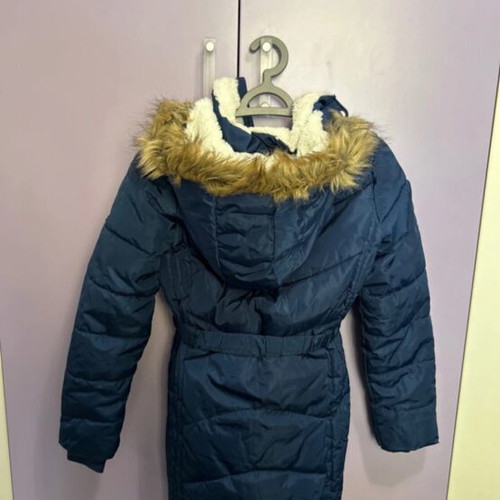 Winter jacket like new, blue, few times worn