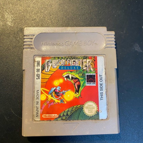 Burai Fighter Deluxe for Game Boy used cartridge Greek edition