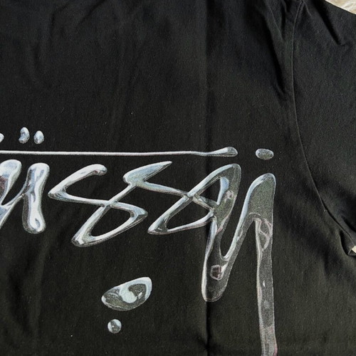 Stussy Mercury Tee new, sizes S, L, black