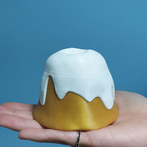 Skyrim Sweet Roll 3D printed box new, storage space 8.9 cm