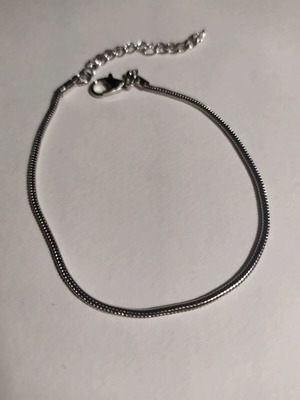 Women's chain bracelet new, silver steel
