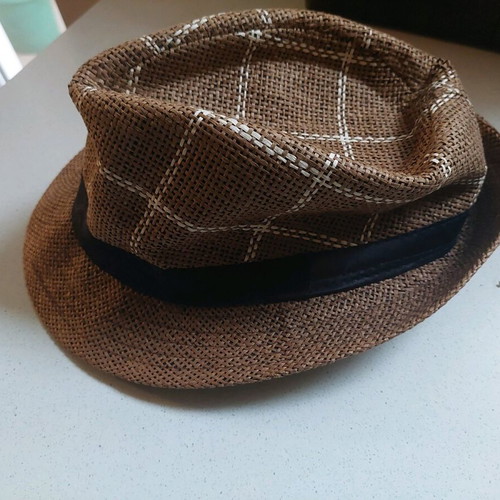 Republica children's hat used, brown, size 58
