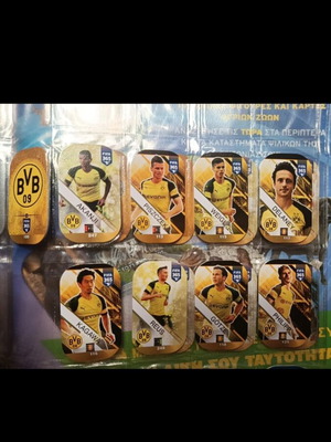 Dortmund Fifa Adrenalyn caps used, pack only