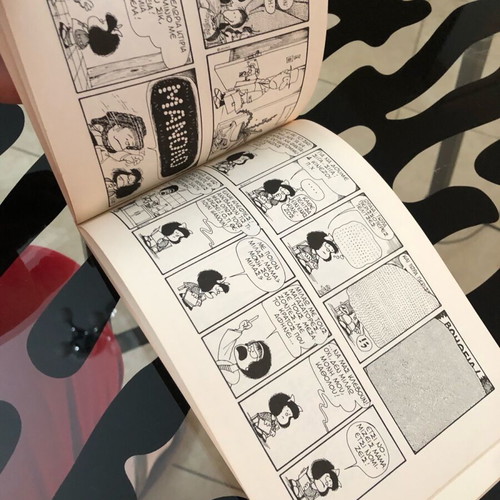 Mafalda 6 comic used, in Greek 1984, vintage