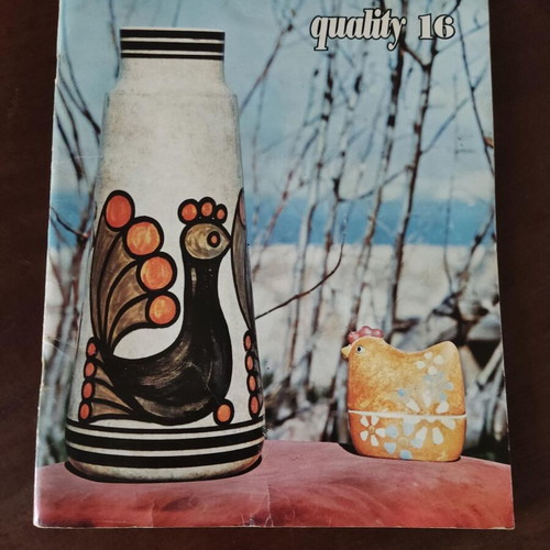 Quality 16 magazine used, Greek ceramics 1972