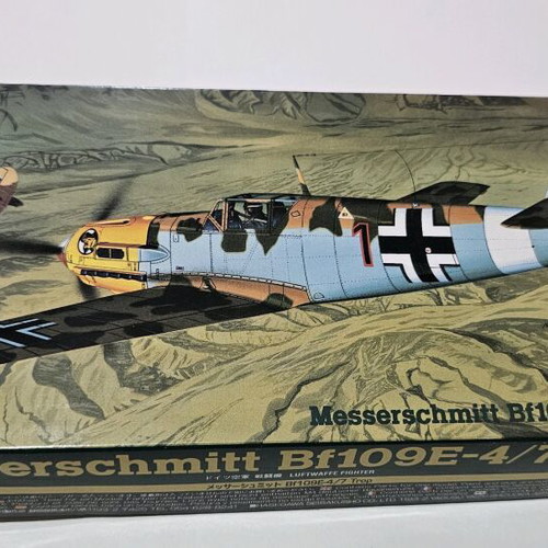 Messerschmitt Bf 109E-4/7 Trop πλαστικό μοντέλο σαν καινούργιο, Hasegawa 1/72