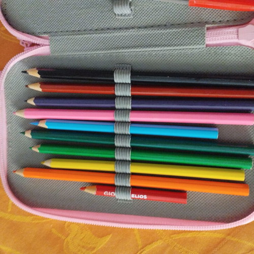Elsa and Anna pencil case like new, Frozen
