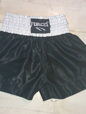 Force 1 shorts like new, size S, black and white for Kick Boxing & Muay Thai
