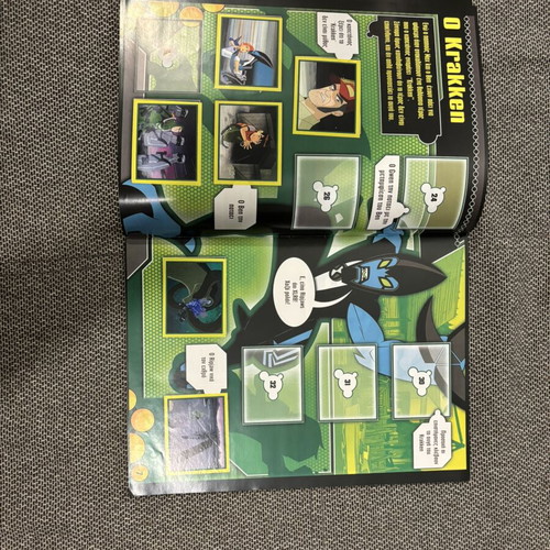Ben10 sticker album like new with 94 stickers and poster