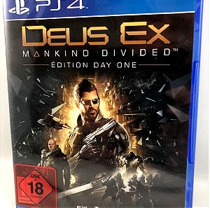Σφραγισμένο Deus Ex Mankind Divided PS4 PlayStation 4