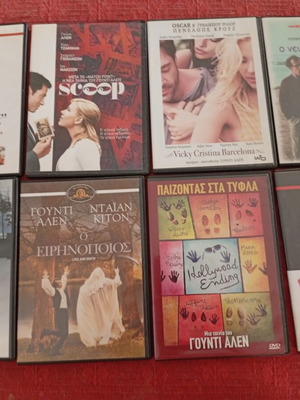 Woody Allen DVD collection like new, 8 movies