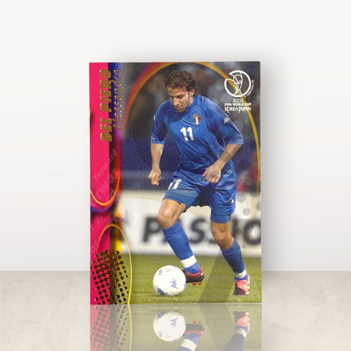 Alessandro Del Piero 2002 FIFA World Cup collectible card like new