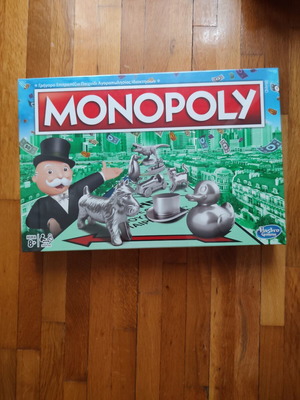Monopoly Classic board game, Hasbro Greek edition, new sealed